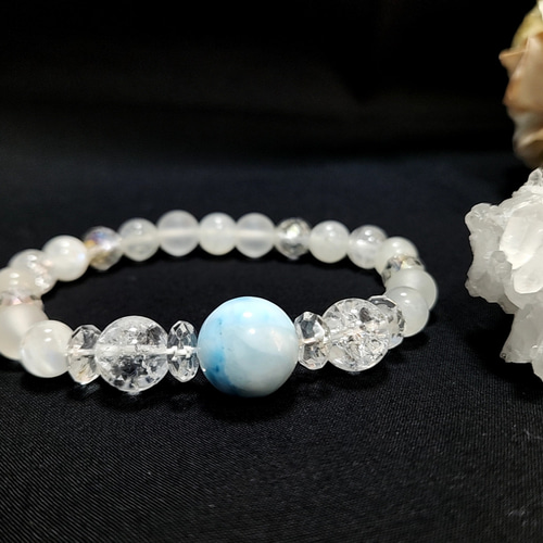 再販】ラリマー《高品質》◇ムーンストーン◇ヒーリングストーン