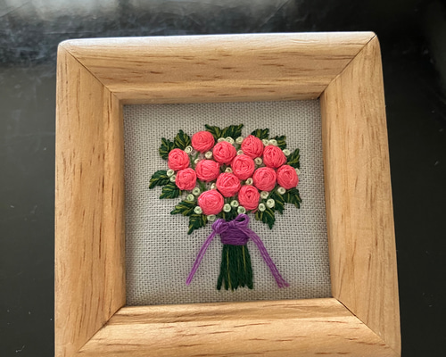 美品　押し花 ブーケ　壁掛け 楽天市場】【押し花ブーケ・立体ドライブーケ（レカンフラワー