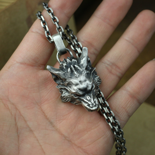 インディアンジュエリー シルバーチェーン 小豆チェーン 幅3.5mm
