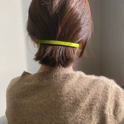 再入荷 大きめ バレッタ ヘアアレンジ シンプル オシャレ 大人可愛い 7枚目の画像