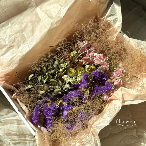 091 訳あり【2パックセット】ドライフラワー詰め合わせ　素材　花材 091 訳あり【2パックセット】ドライフラワー詰め合わせ 素材 花材 091