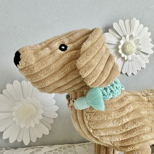 ぽこぽこ編みチョーカー♡カラフル10色♡お名前も入れられます♡飼い主