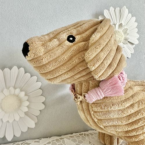 ぽこぽこ編みチョーカー♡カラフル10色♡お名前も入れられます♡飼い主