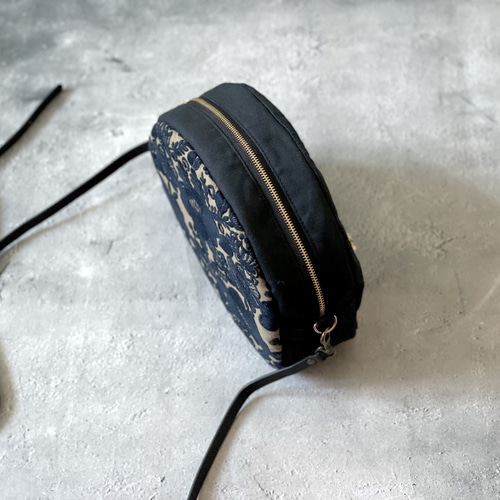 ⚮̈ミナペルホネン smile flower khaki まるっこポシェットさん