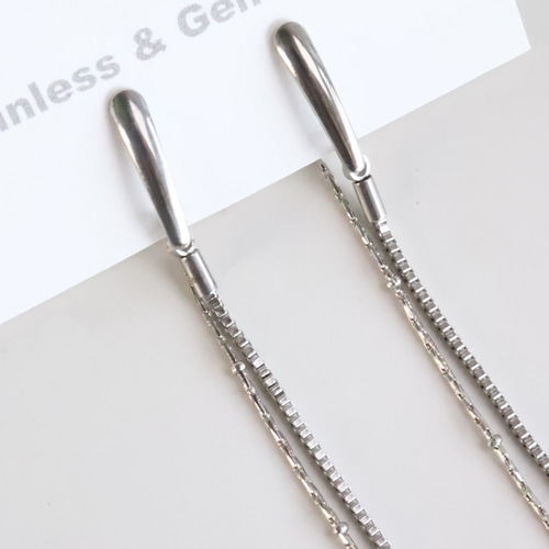 8UEDE ロングシルバーピアス 8UEDE スウェード ジュエリー アクセサリー 通販 - PHAETON