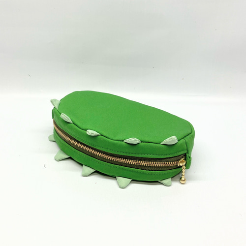 ハエトリソウ　ショルダーバッグ　蝿ポーチ　ハンドメイド　食虫植物　ハエトリグサ ハエトリソウショルダーバッグ蝿ポーチハンドメイド食虫植物