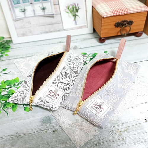 εïз の〜んびり εïз♥フラットポーチオーダー品 MeIia様専用♥フラットポーチオーダー品