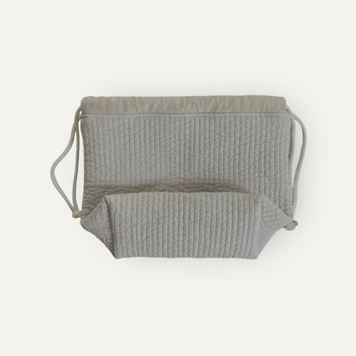 入学入園グッズꕤ洗える保温保冷お弁当バッグ・くすみピンクヌビ風オリジナルキルト 入学入園グッズꕤ洗える保温保冷お弁当バッグ・くすみピンクヌビ