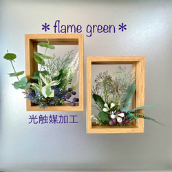 光触媒加工ウォールグリーン　フェイクグリーン壁掛け♡2枚組A♡ 送料無料】☆光触媒加工 フェイクグリーン壁掛け☆ウォール
