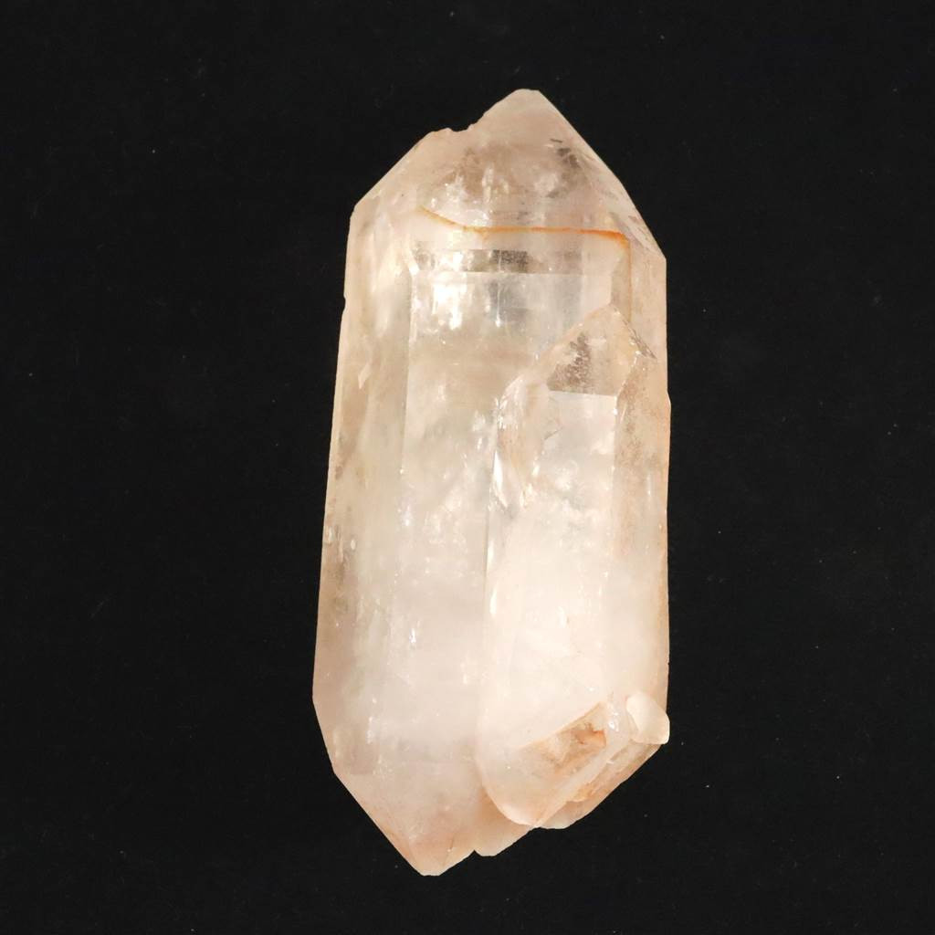 ブラジル産 ピンクレムリアンシード 104mm 原石 聖母子 DT 貫入 レインボー 240g #77196