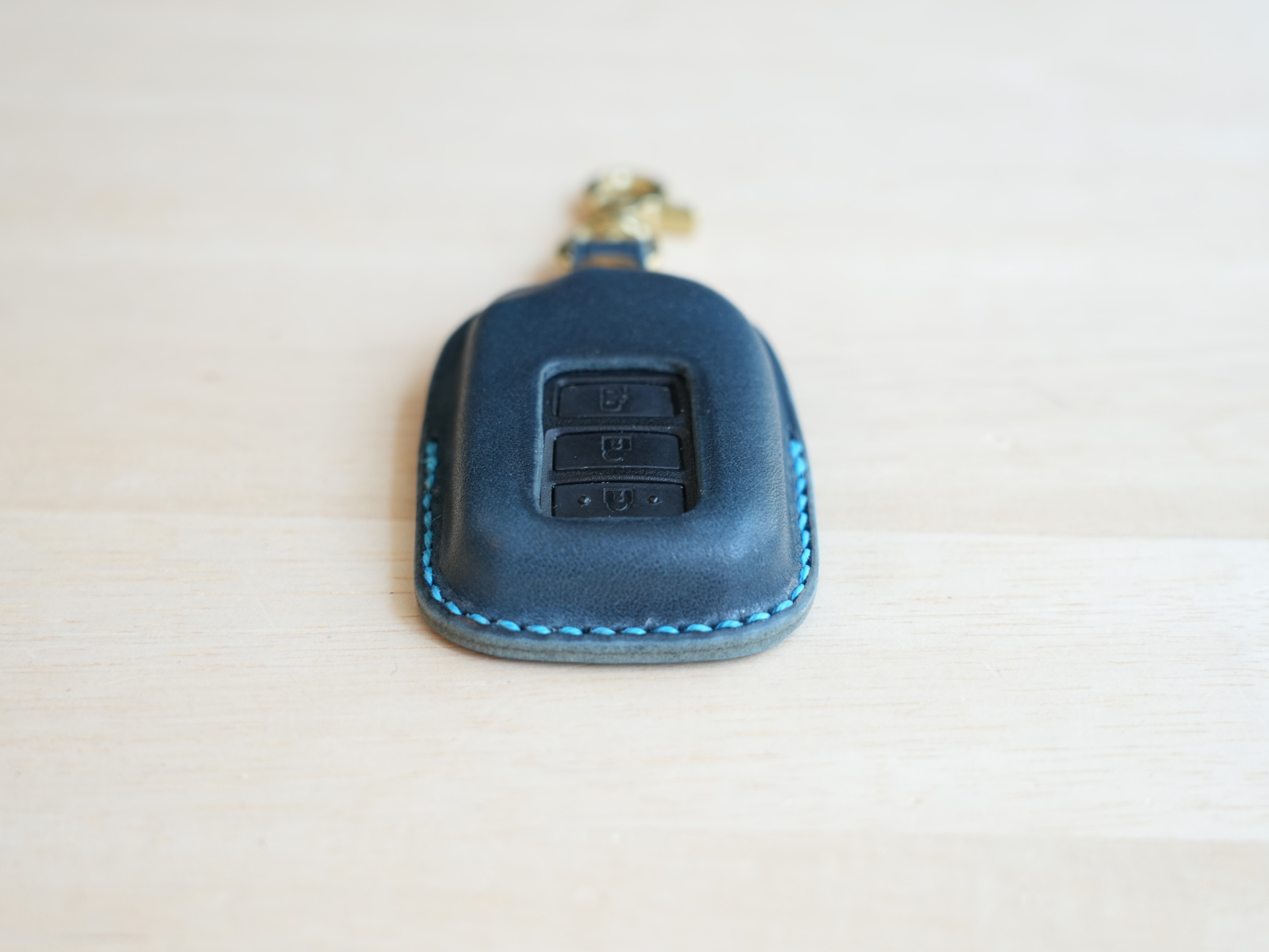 TOYOTA　スマートキーケースⅣ　ハイエース等　栃木レザー【名入れ無料・選べる革とステッチ】手縫い・本革