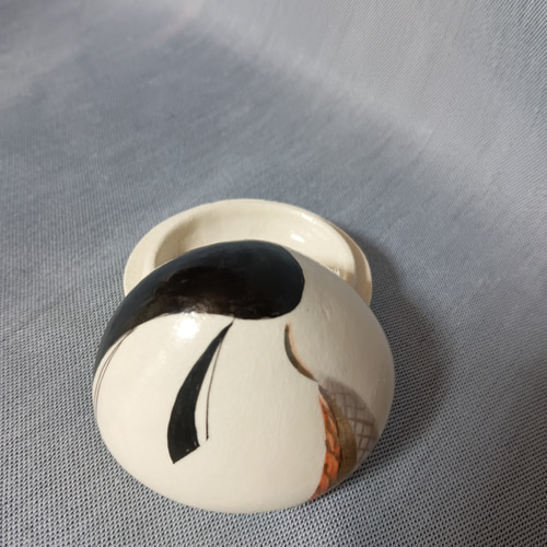 姫香合 : 紫式部 茶道具 源氏雛香合 香りの器 インテリアグッズ その他  