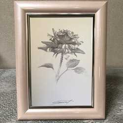 水彩アート「雨のパリ Ⅰ」1点物、手書き真筆。送料無料。 絵画