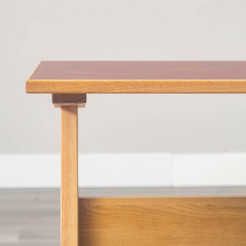 幅120cm 天然の抗菌作用 リノリウム天板の学習デスク 【LBZ-SD