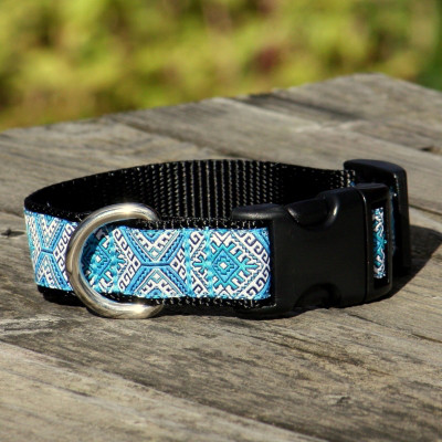 犬首輪＆リードセット 幅1.9㎝～2.5㎝ Persia Blue
