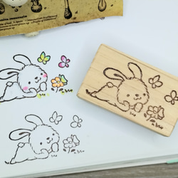 消しゴムはんこ♪ パンダ お礼 メッセージ Thankyou ありがとう ぱんだ