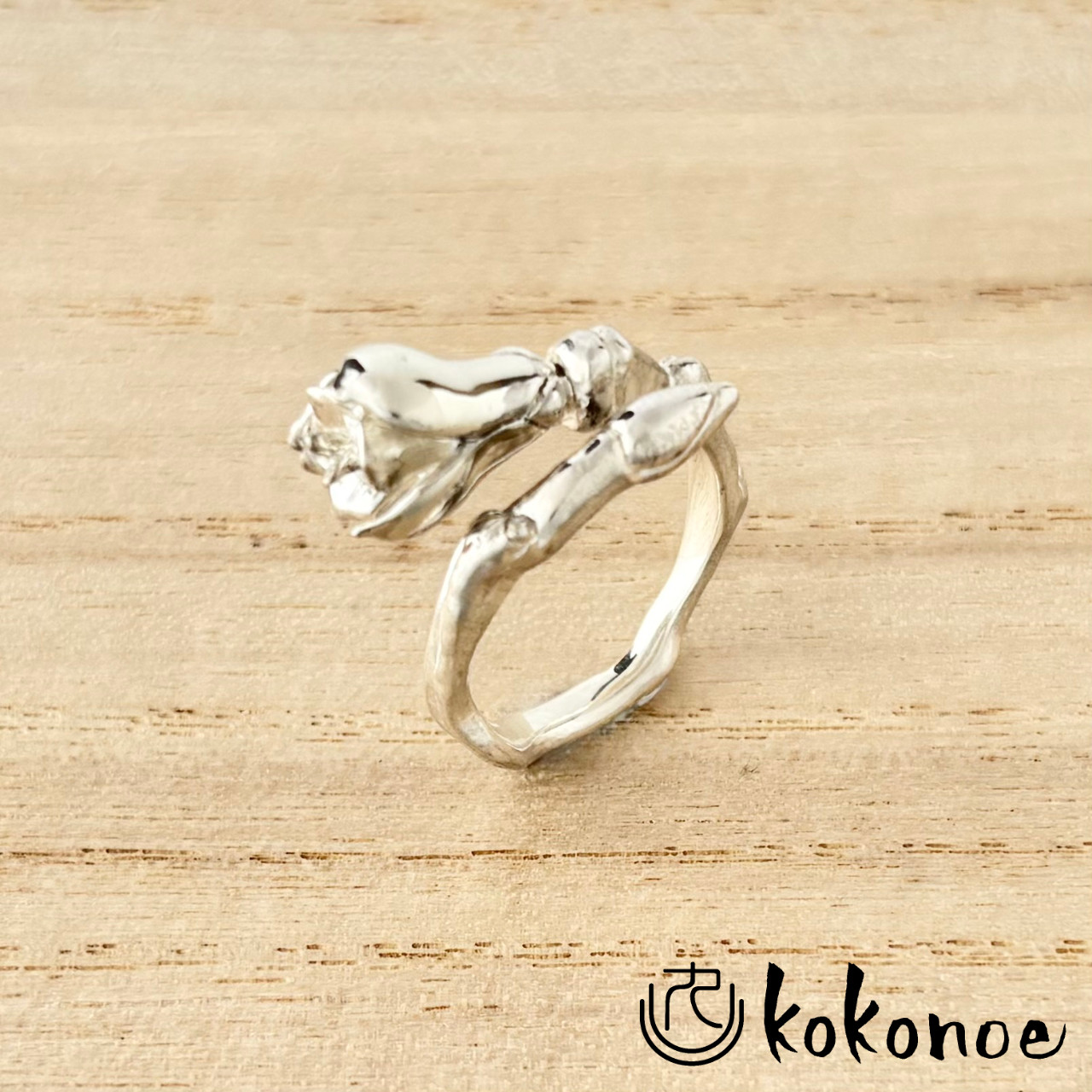 白木蓮リング【SV925】