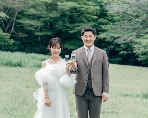 送料無料！実例写真！ウェディングドレス ツーピース ビーズ クレープ