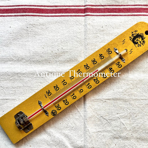 国産の古い温度計 アンティーク ブロカント 蚤の市 その他インテリア