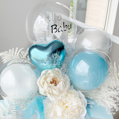 選べる6色 45cm お花屋さんのバルーンフラワー 222 結婚祝い 誕生日