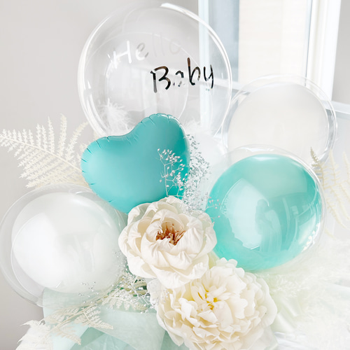 選べる6色 45cm お花屋さんのバルーンフラワー 222 結婚祝い 誕生日