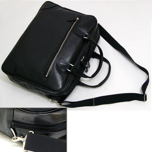 木和田 合成皮革 No.5998 「ダブルマチビジネスバッグ」 日本製