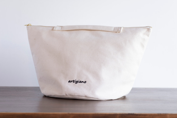 【帆布バッグ付き】サイザルバッグ かごバッグ ブルーグレー 編み込み 青 水色 麻 a4が入る ak-57si 5枚目の画像