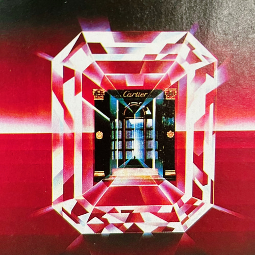 1985 広告＞Cartier カルティエ ポスター ヴィンテージ アート