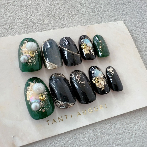 【カラー変更、サイズ指定無料】ネイルチップ　フラワー　和装 カラー変更、サイズ指定無料】ネイルチップ フラワー 和装