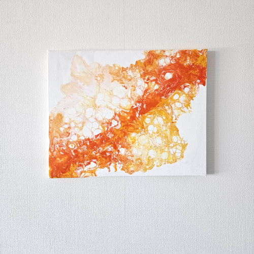 たらしこみアート 70 絵画 mika 通販 17788153｜Creema(クリーマ)