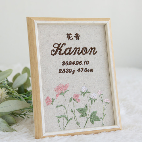 専用　命名書　つまみ細工　刺繍　ネームボード　名前旗　オーダー 専用 命名書 つまみ細工 刺繍 ネームボード 名前旗 オーダー