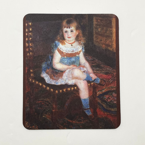 ルノワール、すわるジョルジェット・シャルパンティエ嬢、希少画集画 ルノワール『すわるジョルジェット・シャルパンティエ嬢