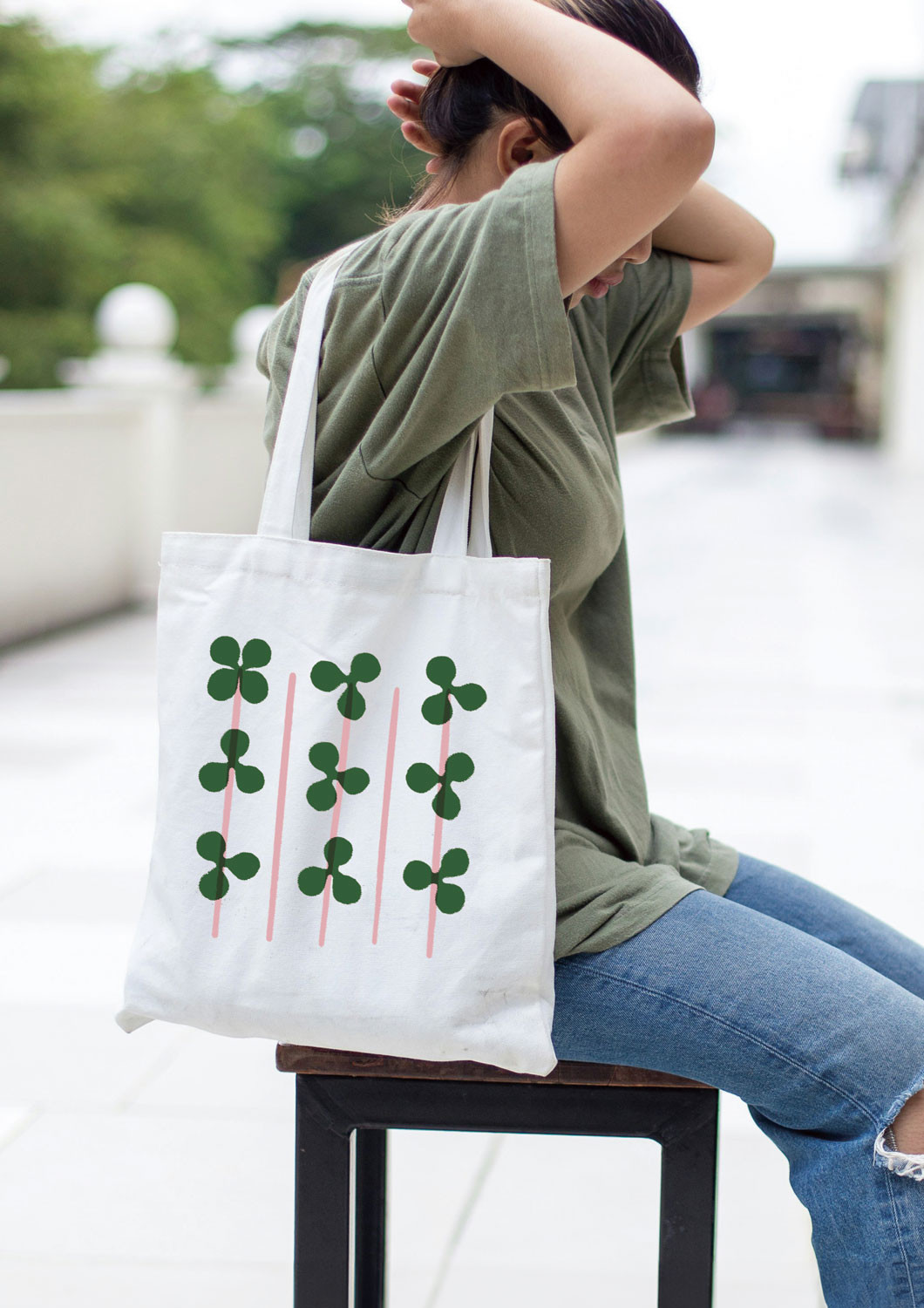 米国製 限定品 Margaret Kilgallen シルクスクリーントート 米国製 限定品 Margaret Kilgallen シルクスクリーントート 米国