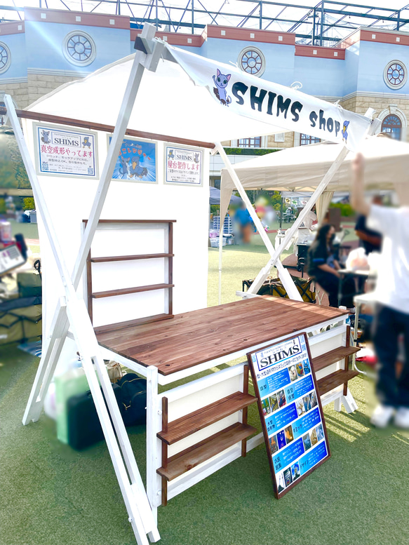 【オーダーメイド】中型・組立式マルシェ屋台 お気軽にご相談ください