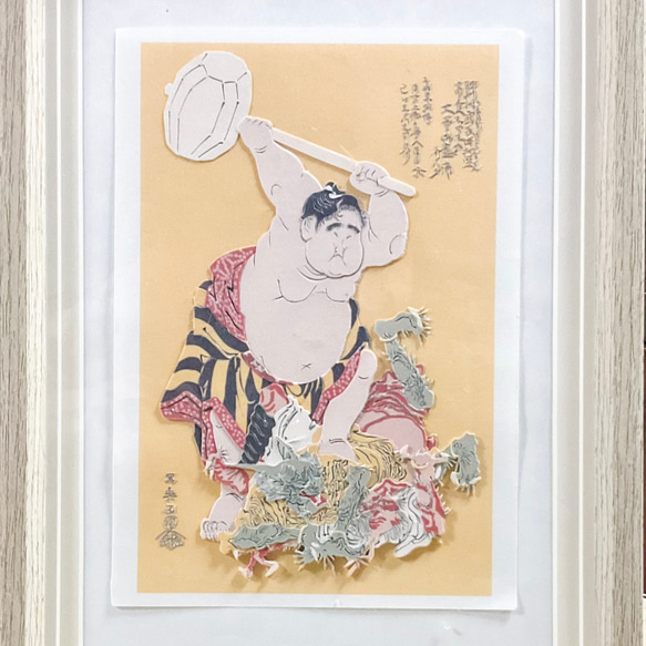 浮世絵版画 大判　写楽の5点セットで提供します。 浮世絵版画 大判 写楽の5点セットで提供します。 Toshusai