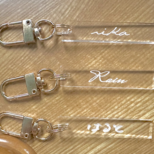 プラパン　イニシャル入り プラパン イニシャル入り オーダー専用】プラ板お名前入りストラップ