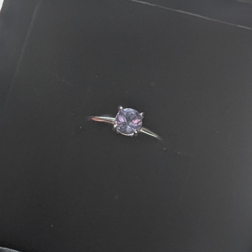 再販×5【12月誕生石】タンザナイトAAA SV925リング 4mm タンザニア産