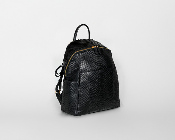 Costoroma　総パイソン革リュック 