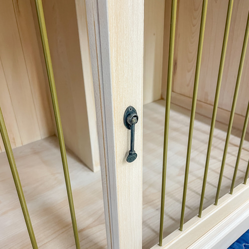 おしゃれな木製ドッグケージ かわいいドックハウス インテリア室内用犬