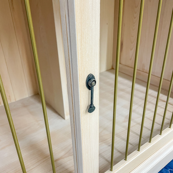 おしゃれな木製ドッグケージ かわいいドックハウス インテリア室内用犬小屋 大型犬 アンティーク調 オーダーメイド家具 