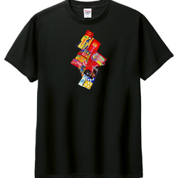 【超希少】昭和レトロクイズダービーレトロ半袖スタッフTシャツ　M　ブルー JUNK-2 黒 Tシャツ 昭和レトロ Tシャツ miyooon 通販 17790770