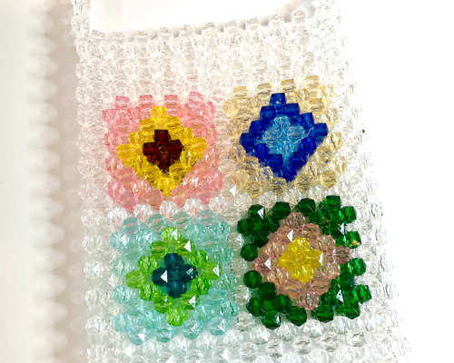 【新品未使用】BODEビーズクロシェバッグ e3f674a648a393b6b70159b61ed96e