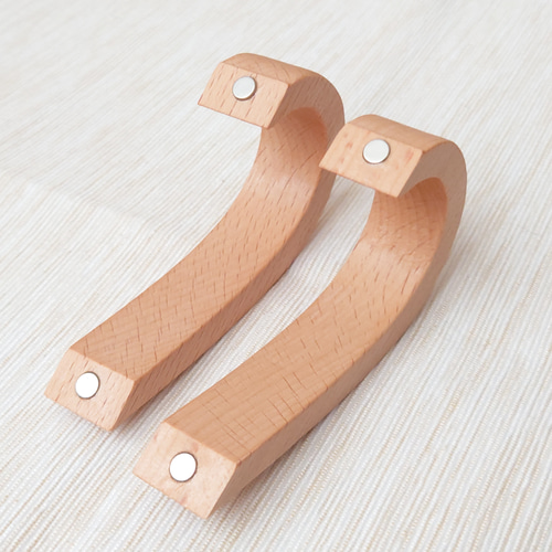 木製ハートのカーテンタッセル（2個セット） カーテン ピリカラ