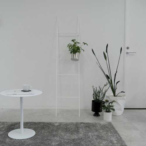 インテリアラダー 幅35cm ラダーラック はしご ブラック ホワイト