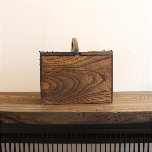 アンティーク 裁縫箱 ソーイングボックス 裁縫道具入れ リメイク品 小