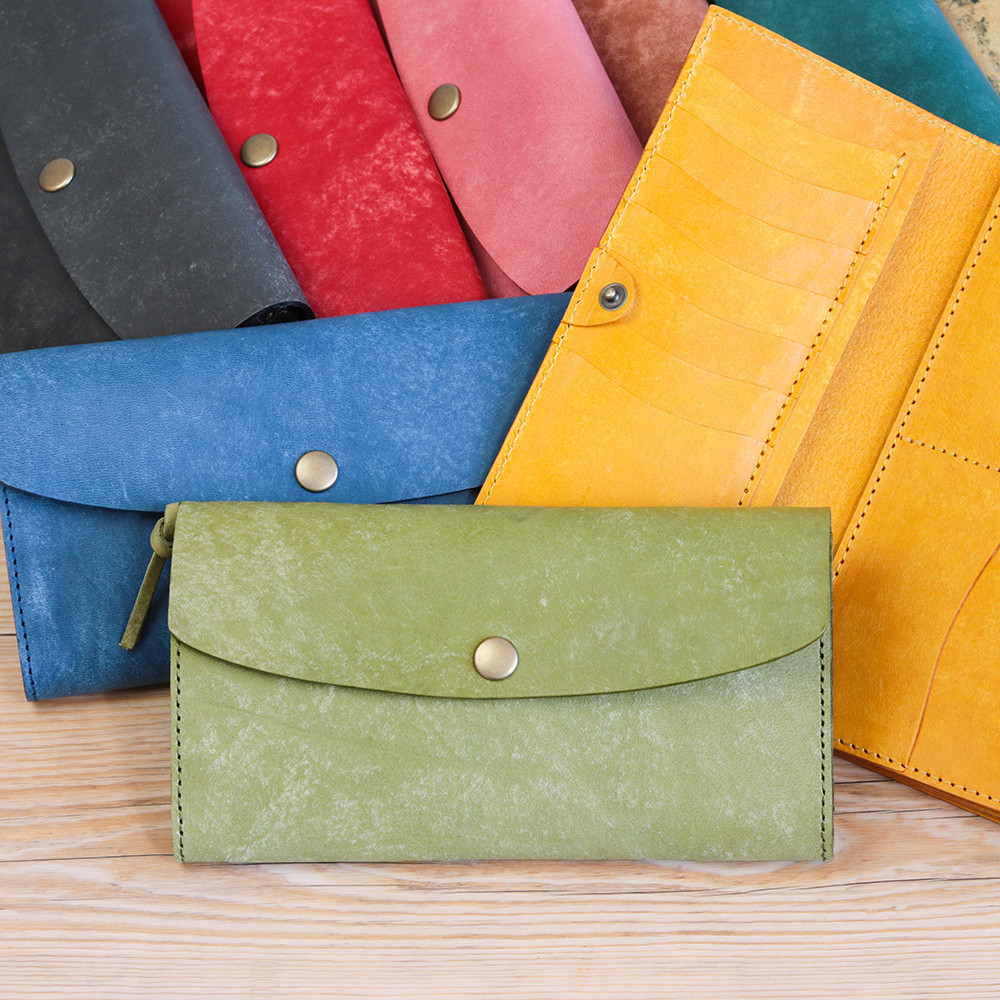 【イタリアンレザー】本革三つ折り長財布 札入れ 小銭入れ 大容量 日本製 NC3738ｗ