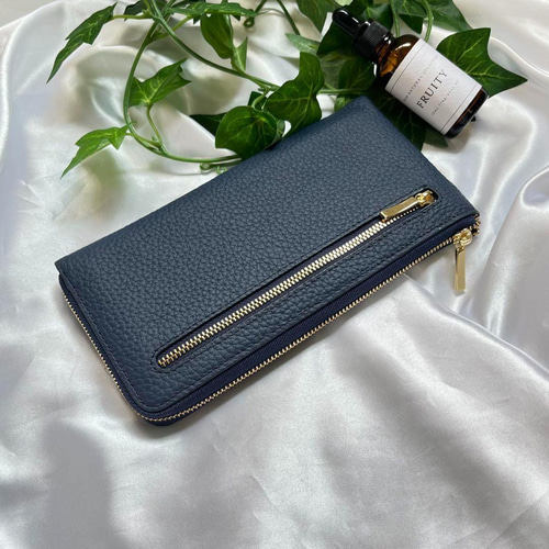 長財布 L字ファスナー 薄い 本革 レディース 小銭入れ カードケース