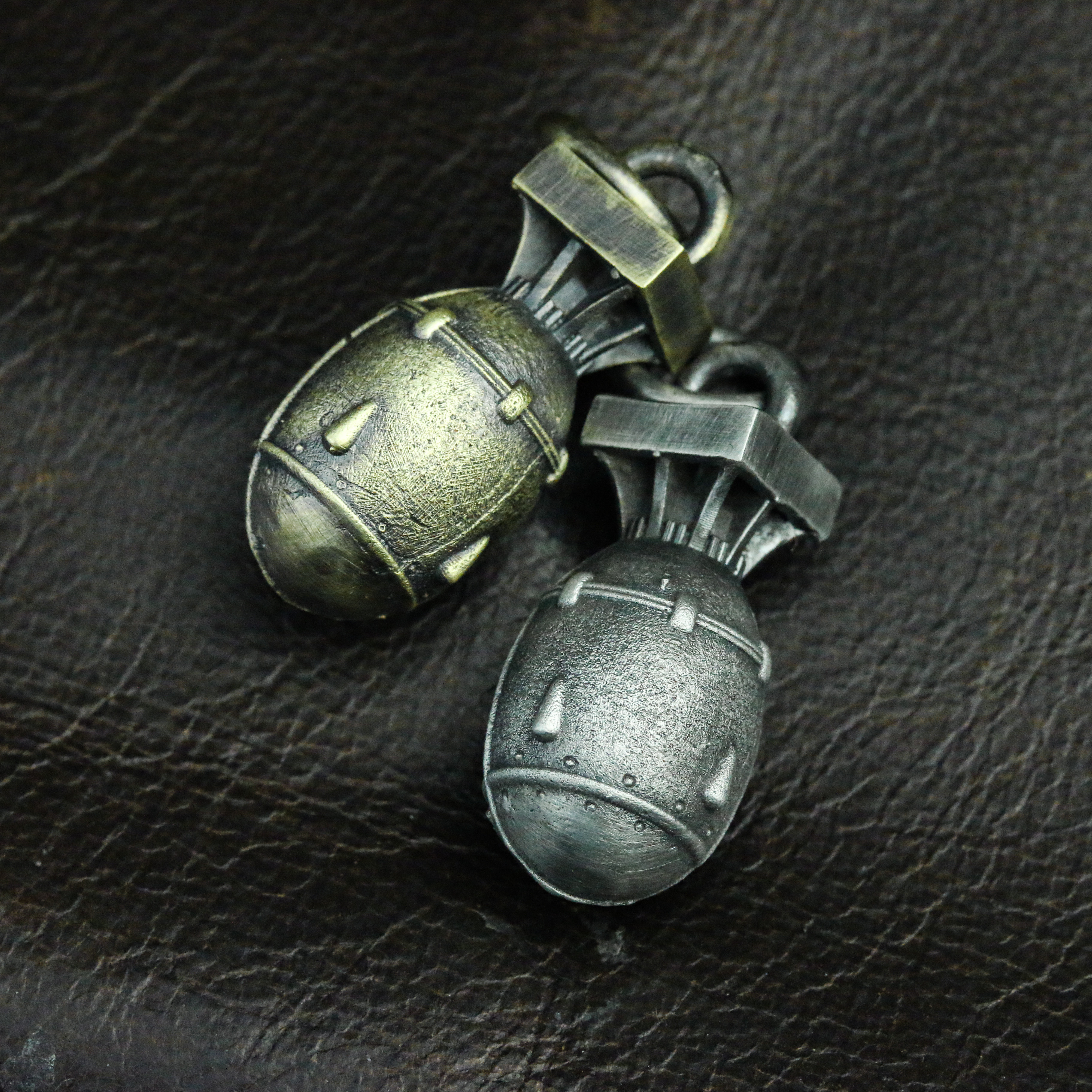 アメリカンミサイルチャビー925シルバーペンダントネックレス、広島ミサイル、ウォーミサイル