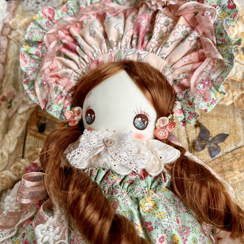 ロマンティックドール カントリードール 創作人形 手作り人形