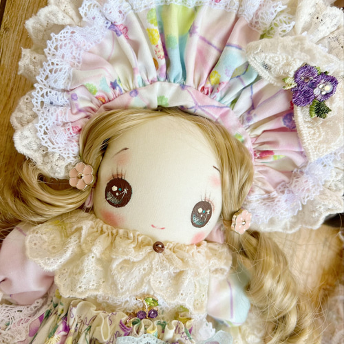 カントリードール❤️ミニマロンちゃん❤️ハンドメイド♡ドールチャーム カントリードール その他人形 hiromin 通販 16358394｜Creema